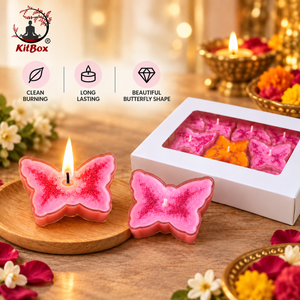 Butterfly Tea Light Candles – Set of 10