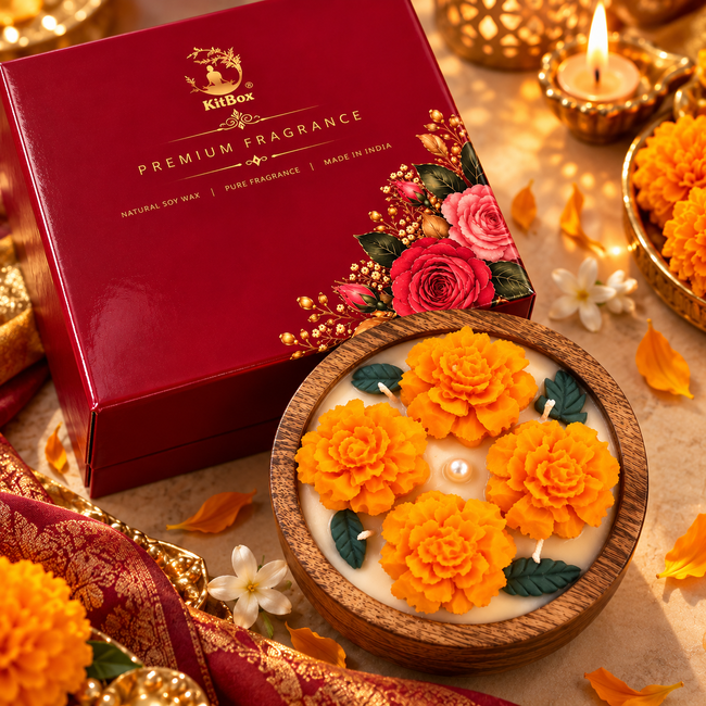 Marigold Aura Candle