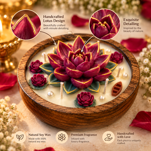 Royal Lotus Candle