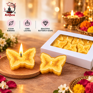Butterfly Tea Light Candles – Set of 10