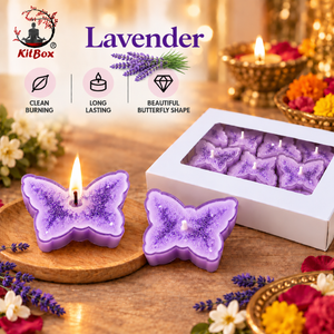 Butterfly Tea Light Candles – Set of 10