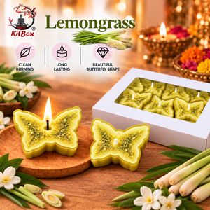 Butterfly Tea Light Candles – Set of 10