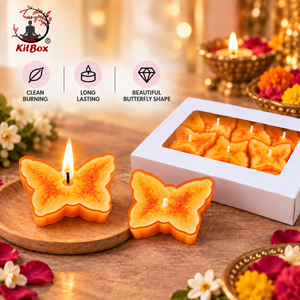 Butterfly Tea Light Candles – Set of 10