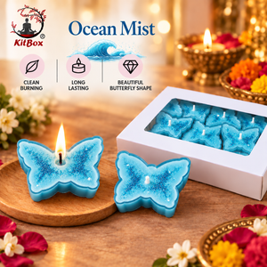 Butterfly Tea Light Candles – Set of 10