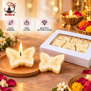 Butterfly Tea Light Candles – Set of 10